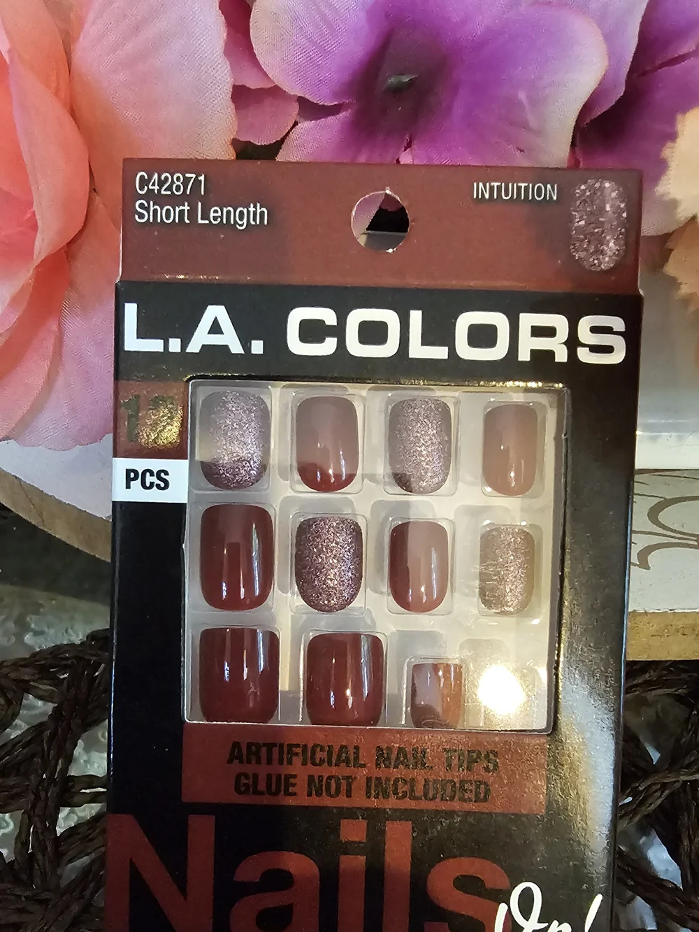 VOGUE L.A. COLORS 3D Gems Trinket Nail Tips